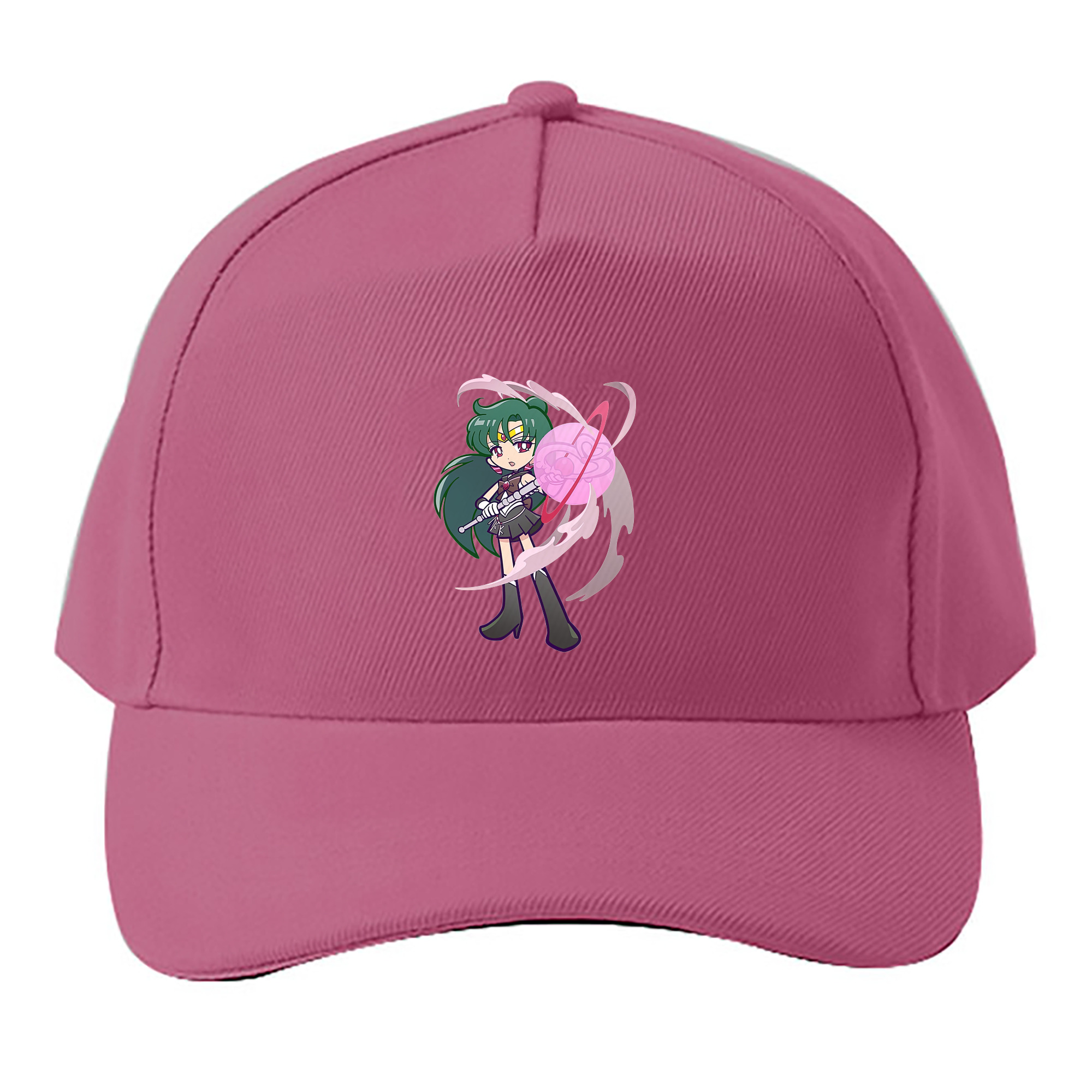 （画像用） 美少女戦士セーラームーン 冥王せつな Sailor Moon Meiou Setsuna ベースボールキャップ 綿100％ 男女兼用 帽子 スポーツ